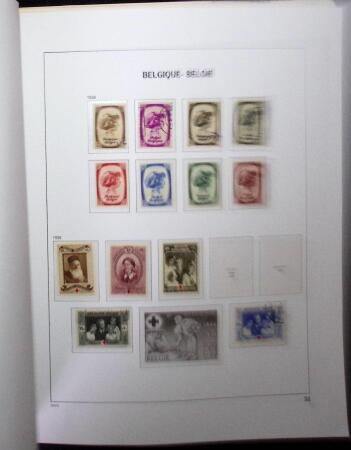 1849-2010 Mint & used collection of Belgium in 9 DAVO