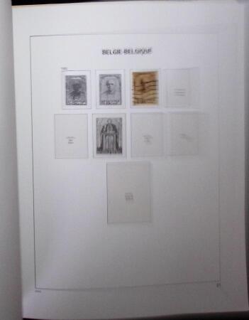 1849-2010 Mint & used collection of Belgium in 9 DAVO