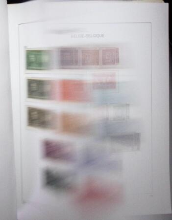 1849-2010 Mint & used collection of Belgium in 9 DAVO