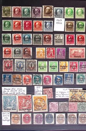 1849-2000 Various collections in two large boxes incl.