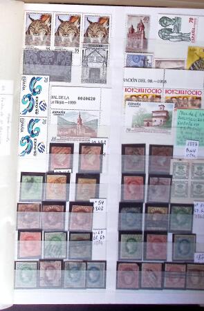 1849-2000 Various collections in two large boxes incl.