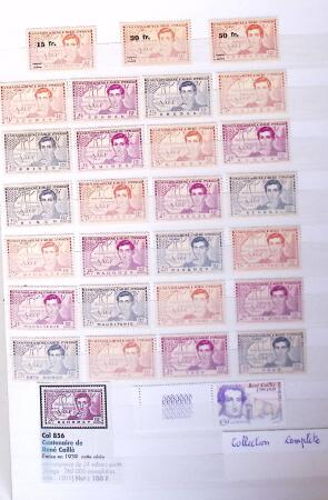 1849-2000 Various collections in two large boxes incl.
