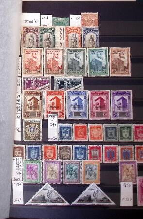 1849-2000 Various collections in two large boxes incl.