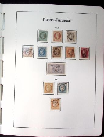 1849-2004 Collection de France en 4 albums Leuchtturm,