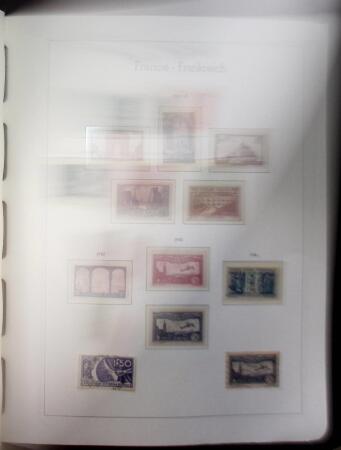 1849-2004 Collection de France en 4 albums Leuchtturm,