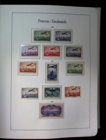 1849-2004 Collection de France en 4 albums Leuchtturm,