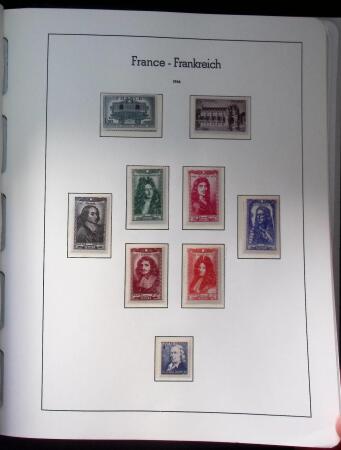 1849-2004 Collection de France en 4 albums Leuchtturm,