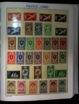 1849-2004 Collection de France en 4 albums Leuchtturm,