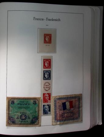 1849-2004 Collection de France en 4 albums Leuchtturm,