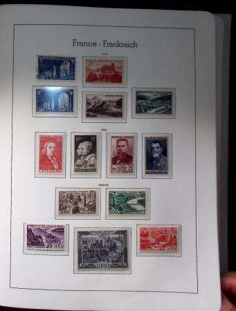 1849-2004 Collection de France en 4 albums Leuchtturm,