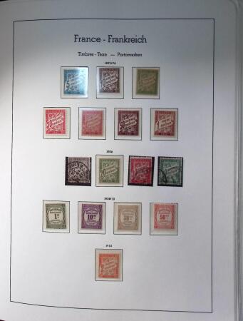 1849-2004 Collection de France en 4 albums Leuchtturm,