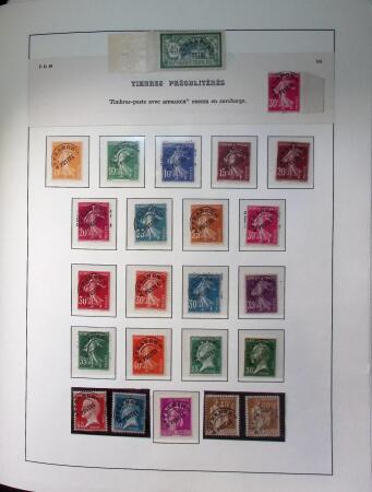 1849-2004 Collection de France en 4 albums Leuchtturm,