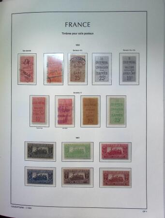 1849-2004 Collection de France en 4 albums Leuchtturm,