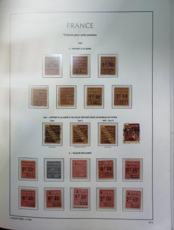 1849-2004 Collection de France en 4 albums Leuchtturm,