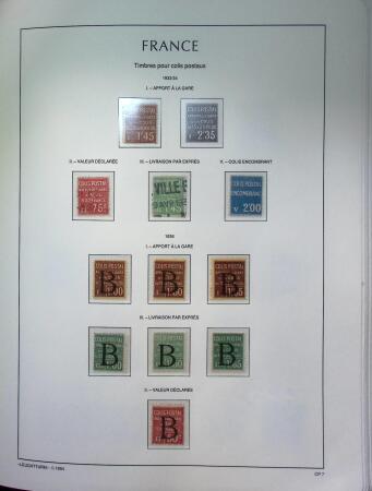 1849-2004 Collection de France en 4 albums Leuchtturm,