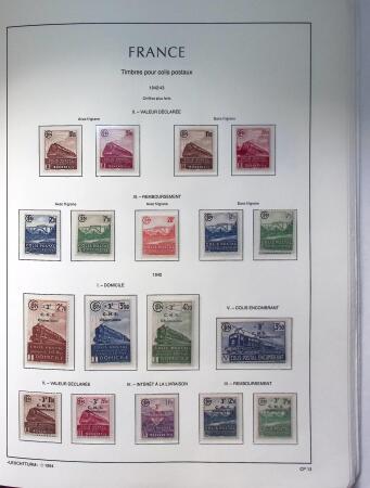 1849-2004 Collection de France en 4 albums Leuchtturm,