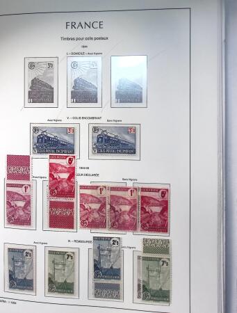 1849-2004 Collection de France en 4 albums Leuchtturm,