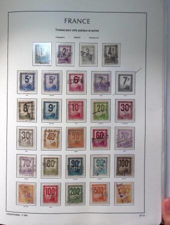 1849-2004 Collection de France en 4 albums Leuchtturm,