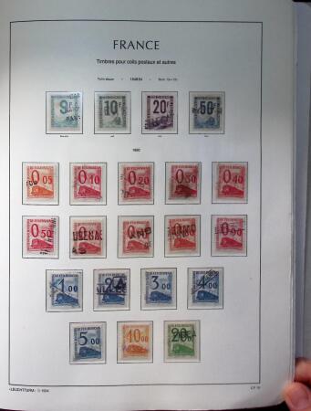 1849-2004 Collection de France en 4 albums Leuchtturm,