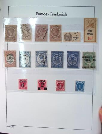 1849-2004 Collection de France en 4 albums Leuchtturm,