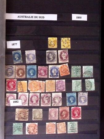 1858-1980, Lot of various countries in three stockbooks