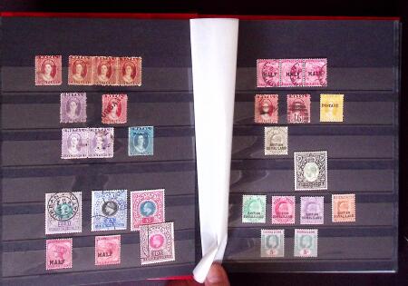 1858-1980, Lot of various countries in three stockbooks