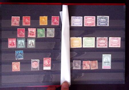 1858-1980, Lot of various countries in three stockbooks