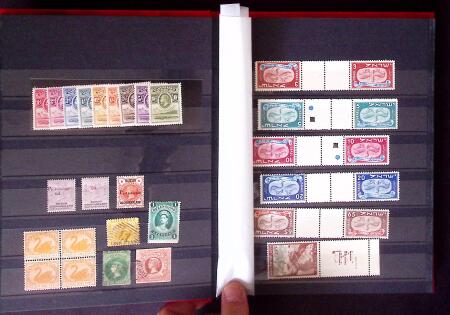 1858-1980, Lot of various countries in three stockbooks