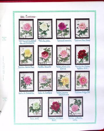 1894-2005, ASIA: Various countries in 8 albums a stockbooks