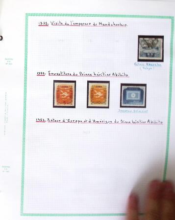 1894-2005, ASIA: Various countries in 8 albums a stockbooks