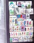 1894-2005, ASIA: Various countries in 8 albums a stockbooks