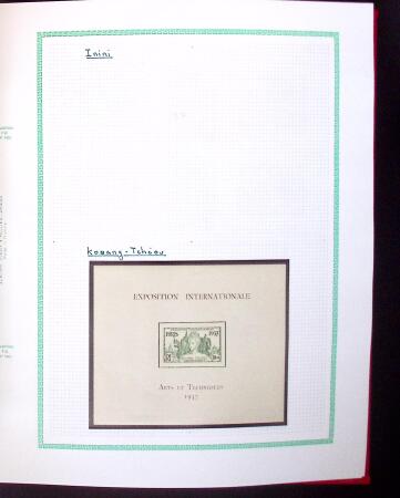 1880-2012, Ensemble de colonies françaises en 19 albums