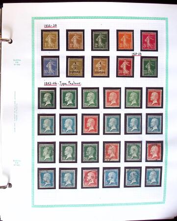 1849-2000, Collection de France en 16 albums et classeurs,