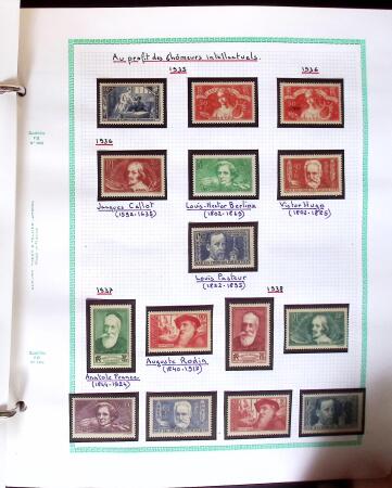 1849-2000, Collection de France en 16 albums et classeurs,