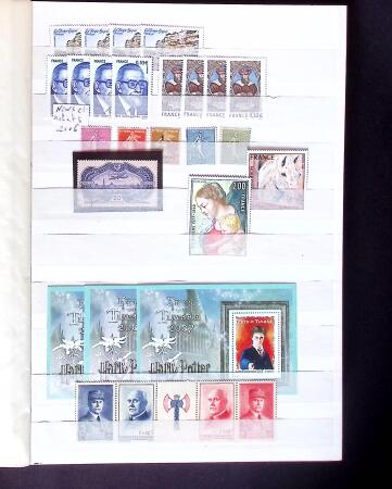 1849-2000, Collection de France en 16 albums et classeurs,