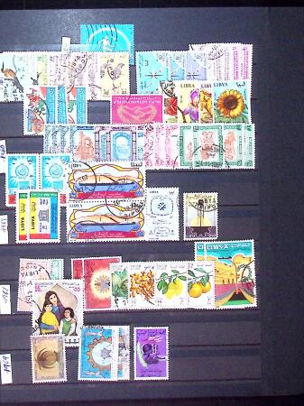 1860-1980, Selection of countries on album pages with