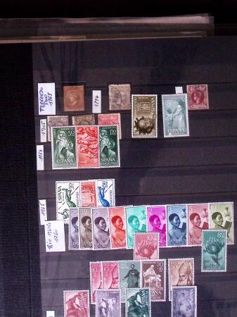 1860-1980, Selection of countries on album pages with