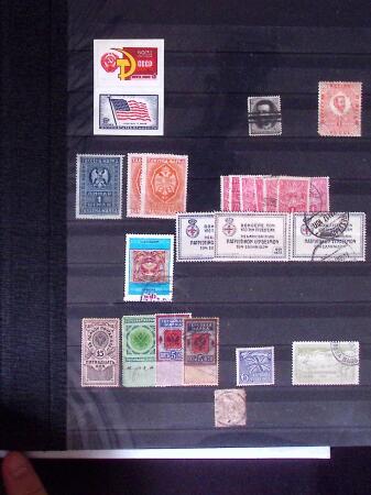 1860-1980, Selection of countries on album pages with