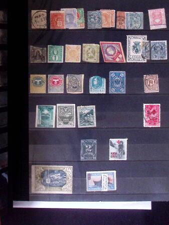 1860-1980, Selection of countries on album pages with