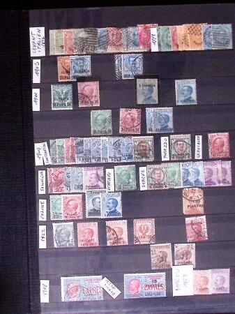 1860-1980, Selection of countries on album pages with