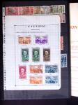 1860-1980, Selection of countries on album pages with