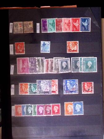 1860-1980, Selection of countries on album pages with