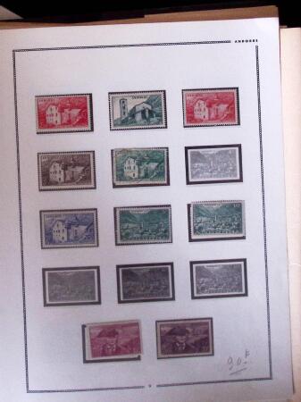 1860-1980, Selection of countries on album pages with