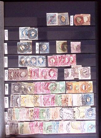 1853-1980, Mint and used collection in six stockbooks