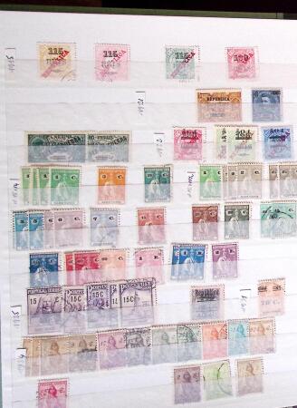1853-1980, Mint and used collection in six stockbooks