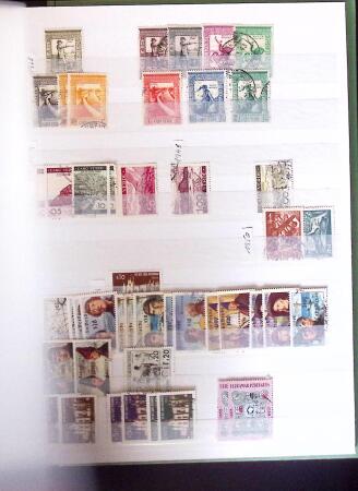 1853-1980, Mint and used collection in six stockbooks
