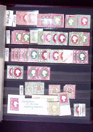 1840-1980, Lot of GB and Empire in 16 stockbooks, strength