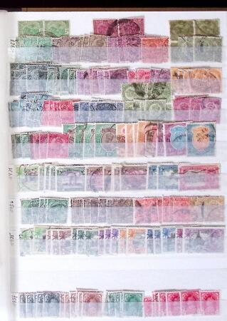 1840-1980, Lot of GB and Empire in 16 stockbooks, strength