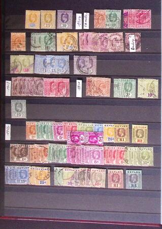 1840-1980, Lot of GB and Empire in 16 stockbooks, strength