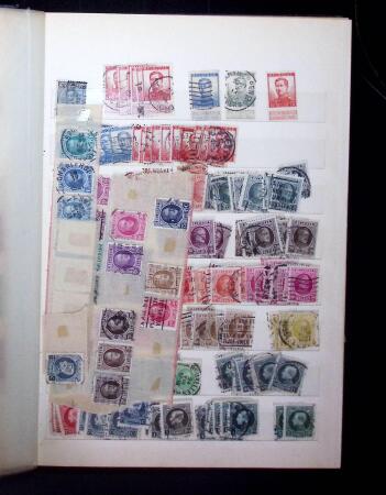 1849-2004 BENELUX selection in 11 stockbooks with strength